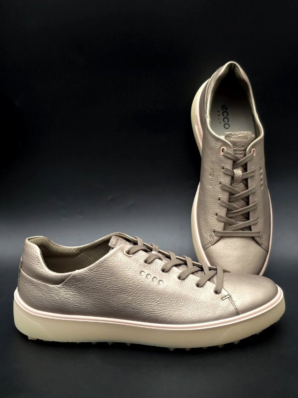 ECCO Golf Tray Hybrid Hydromax Rose Pearl Golf Shoes Women's Size 11-11.5